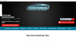 Desktop Screenshot of best-auto-detailing-tips.com