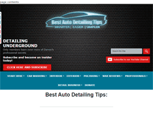 Tablet Screenshot of best-auto-detailing-tips.com